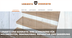 Desktop Screenshot of lenartz-konrath.de