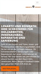 Mobile Screenshot of lenartz-konrath.de